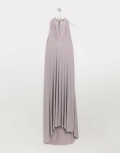 TFNC Plus Bridesmaid Exclusive Multiway Maxi Dress In Grey -RIVER ISLAND || PULL & BEAR || ONLY Sales Store 11146098 3