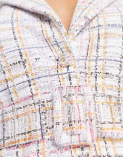 ASOS DESIGN Blazer Mini Dress With Belt In Pink Check -RIVER ISLAND || PULL & BEAR || ONLY Sales Store 203639284 3