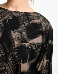 & Other Stories Midaxi Dress With Trapeze Hem In Brush Print -RIVER ISLAND || PULL & BEAR || ONLY Sales Store 205217540 3